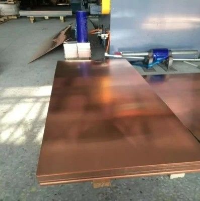 Tu2 T2 Tp2 Tp1 Thin Copper Sheets C10100 C10300 C26000 Red Brass Sheets
