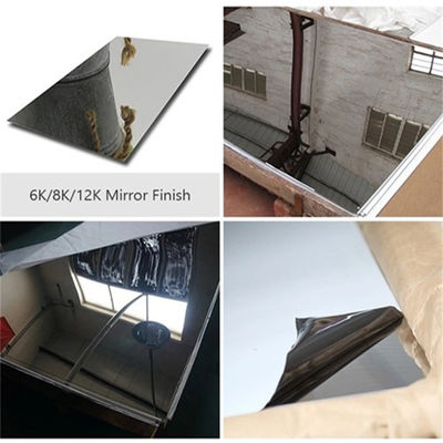 Cold Rolled Sheets Stainless Steel 316 430 321 Cut Edge For Forming