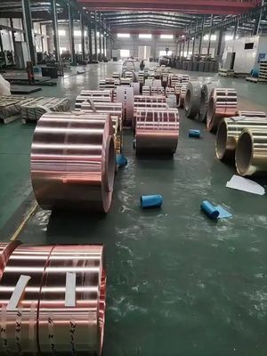 ASTM C22000 C2200 Red Pure Copper Foil For Sheet Electronics