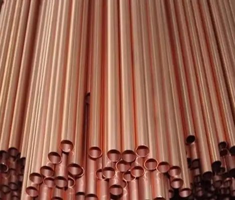 H68 H90 Brass Round Tube 8 Inch Copper Pipe For Drilling Machine