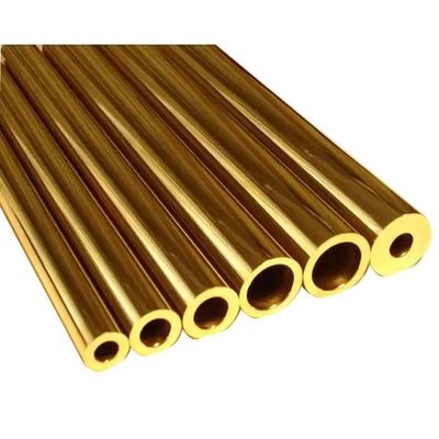 H68 H90 Brass Round Tube 8 Inch Copper Pipe For Drilling Machine