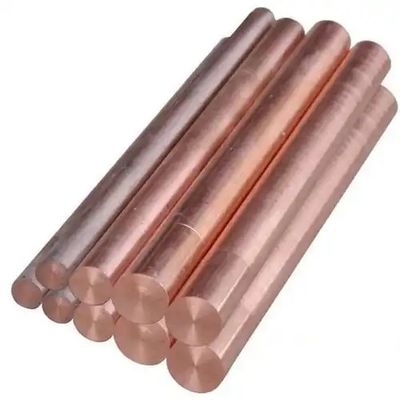 JIS ASTM DIN Bronze Copper Rod Bar 15mm 8mm Bar Solid Copper Earth Rod