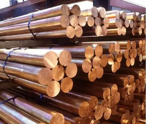 C1011 C1020 Copper Rod Bar T2 ETP Solid Copper Ground Rod 5mm 6mm 8mm