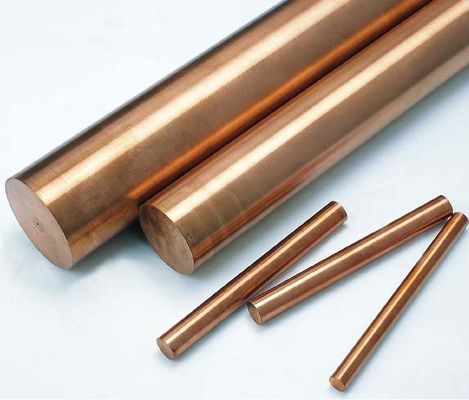 Customized Metal Bright Copper Bar Rod 99.9% Pure Round 6mm