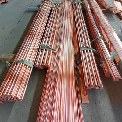 ASTM Round Rod Pure Copper Bar C10100 C11000 C12200 C12000 200mm