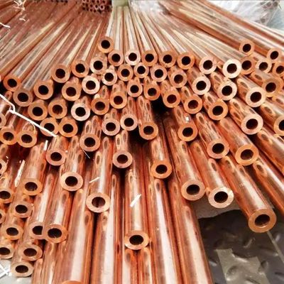 Μέγεθος 99,9% καθαρός σωλήνας ASTM C10100 C10200 C11000 συνήθειας χαλκού για τη βιομηχανία