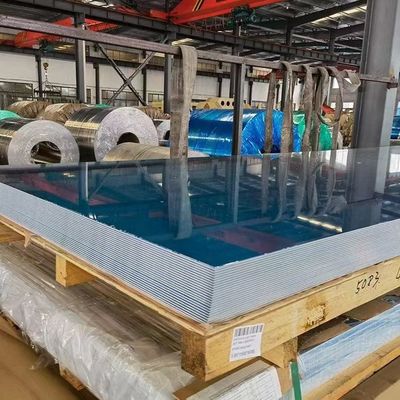 5052 φύλλο αλουμινίου θαλάσσιας ποιότητας 2.0 mm κράμα μαγνησίου με υψηλή αντοχή κατά της κόπωσης για το κύτος πλοίων και την ναυπηγική βιομηχανία