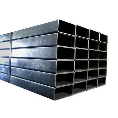Ανταγωνιστική τιμή Q235 16Mn 75x75 Carbon Black Tube Ms
